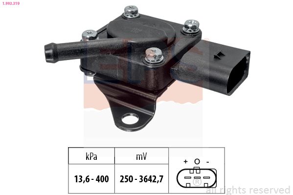 Sensor, Abgasdruck