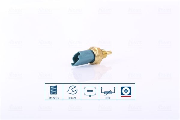 NISSENS 207033 - Sensor, K&uuml;hlmitteltemperatur ** FIRST FIT **