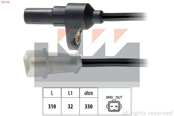 KW 453 142 - Impulsgeber, Kurbelwelle