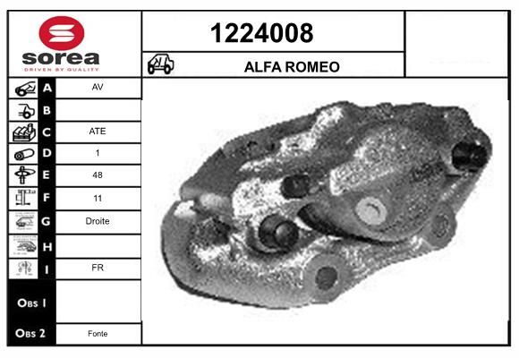 RACC. CONIQUE FEM. 180  8 X G8