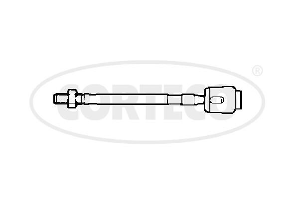 Axialgelenk, Spurstange