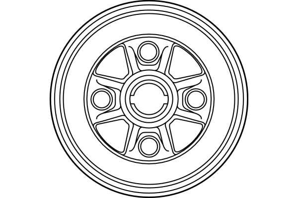 TRW BRAKE DRUM - TecDoc 2