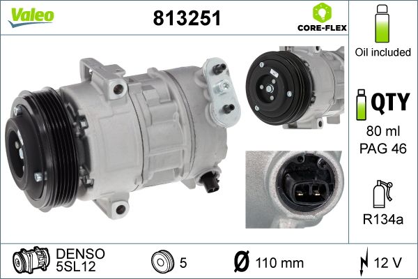 Compressor, air conditioning 813251