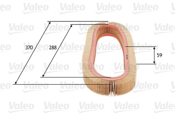 VALEO 585693 - Luftfilter
