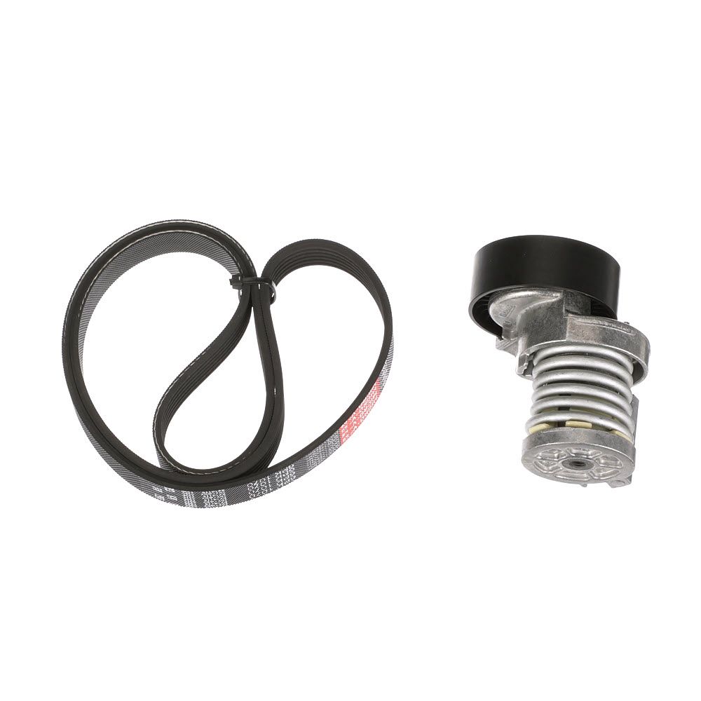 V formos rumbuotas diržas, komplektas