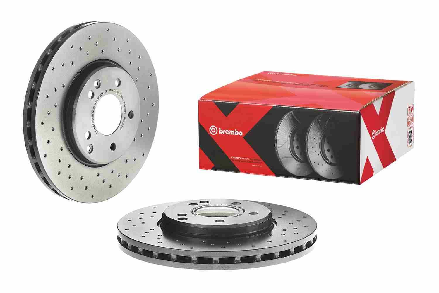BREMBO 09.8304.2X - Bremsscheibe XTRA LINE - Xtra