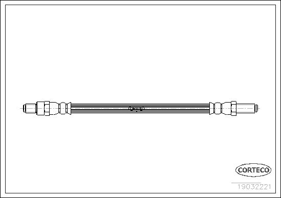 FLEXIBLE DE FREIN ASTON MARTIN  0705