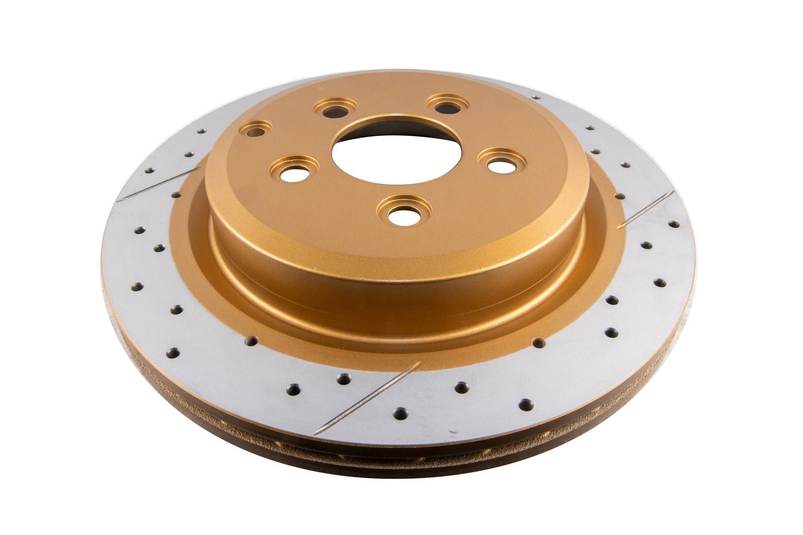 Street Gold Cross-drill/slotted KP [ Ford Territory 04-> Fairlane 05-> R ] - TecDoc 1