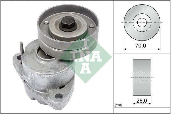 Belt Tensioner, V-ribbed belt 534 0118 20