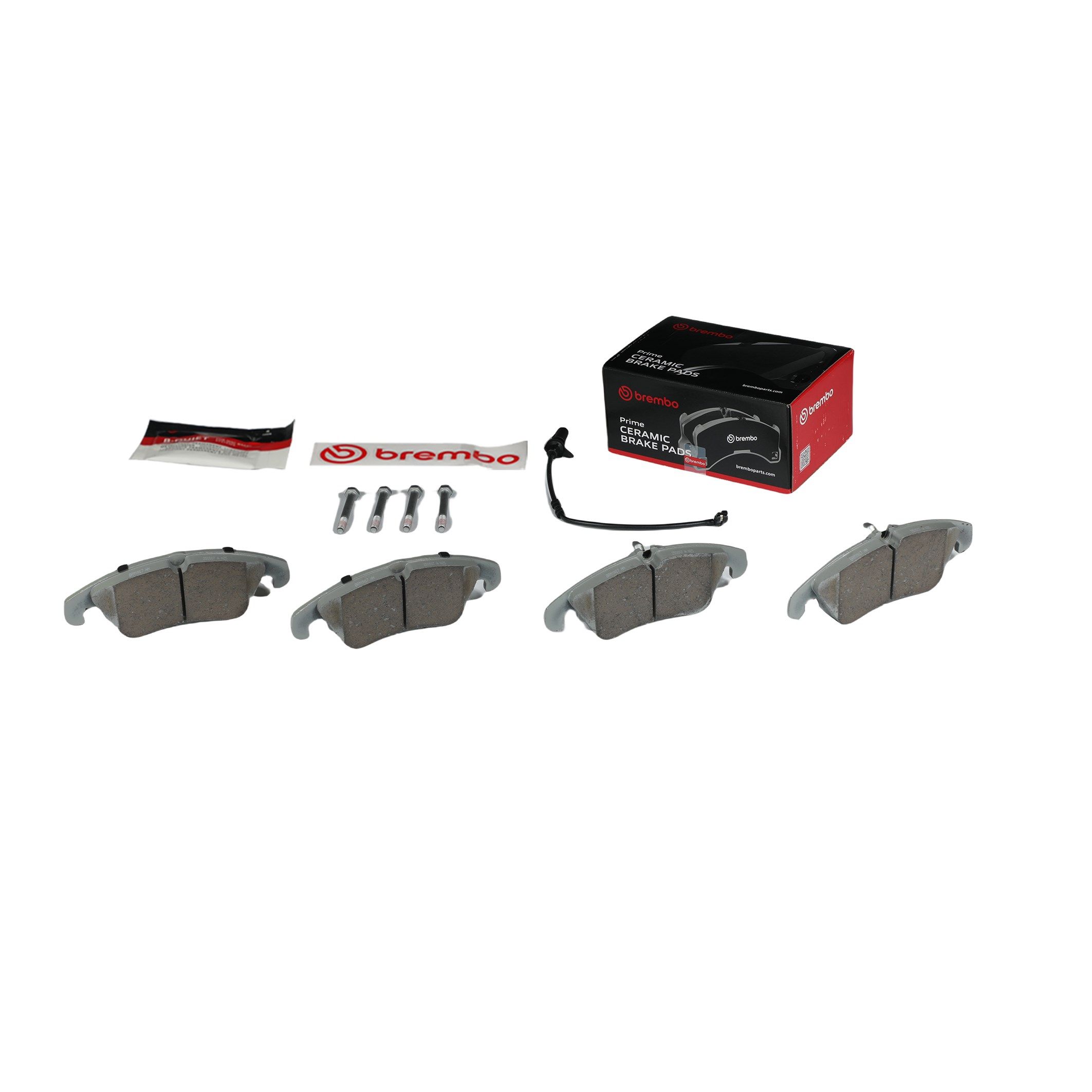 BREMBO DISC PAD -  FORD FOCUS RS 02-04 (FRT) *1 W/Sensor - TecDoc 2