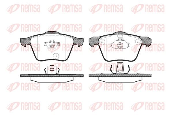 Premium Front Brake Pad Set Premium Front Brake Pad Set