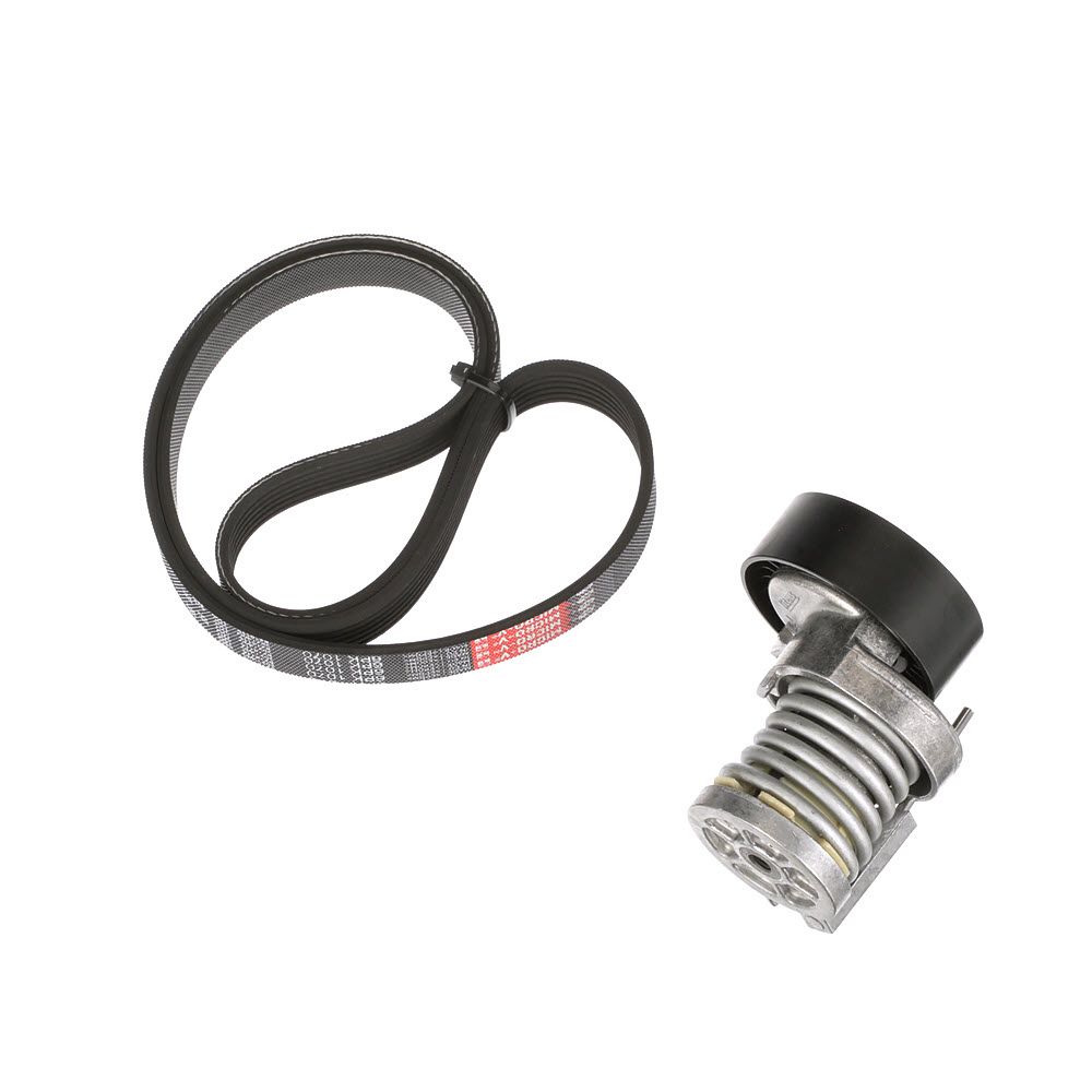 V formos rumbuotas diržas, komplektas