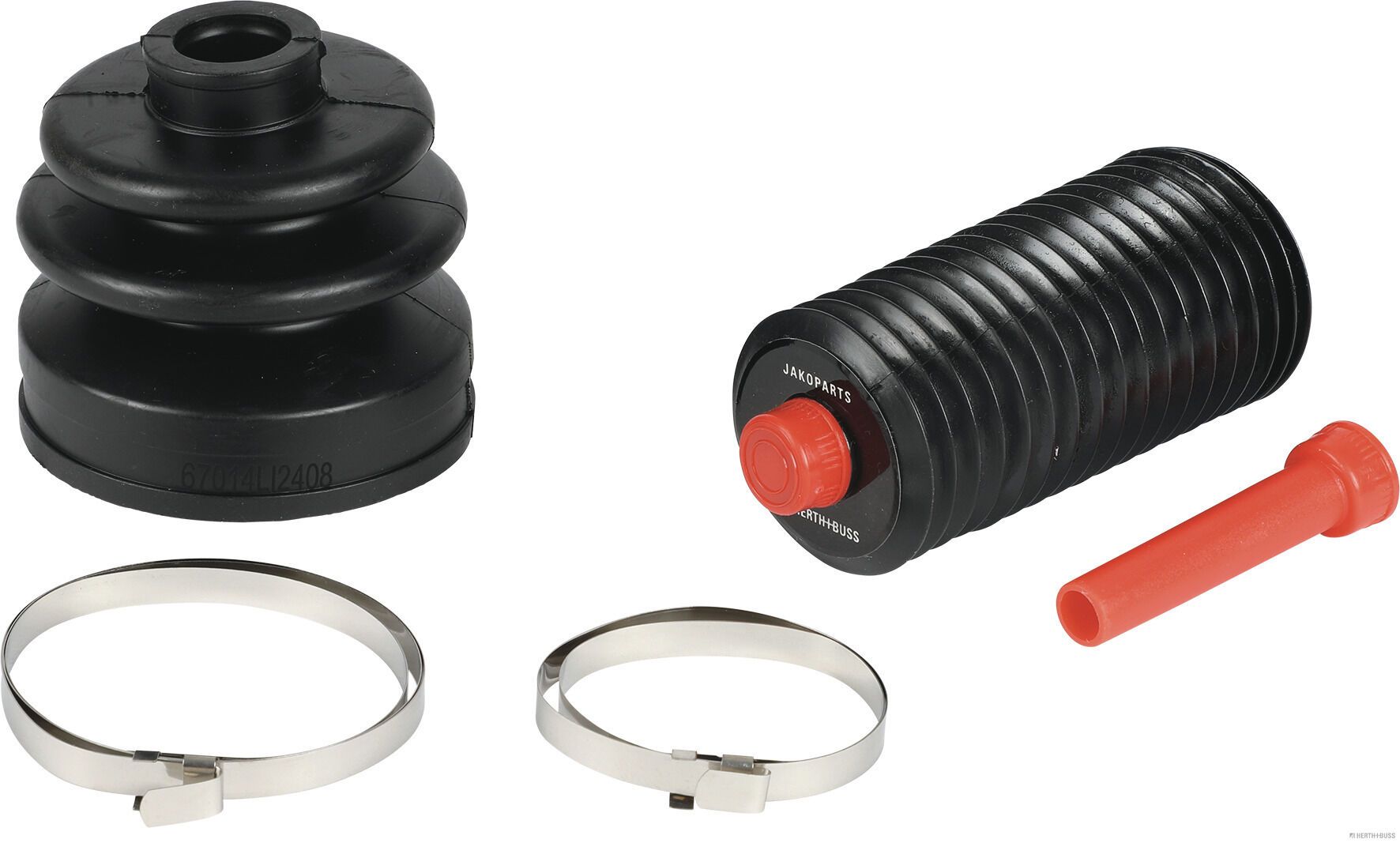 Faltenbalgsatz, Antriebswelle