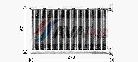 Wärmetauscher, Innenraumheizung