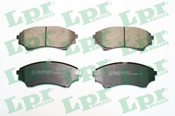 Brake Pad Set, disc brake 05P1499