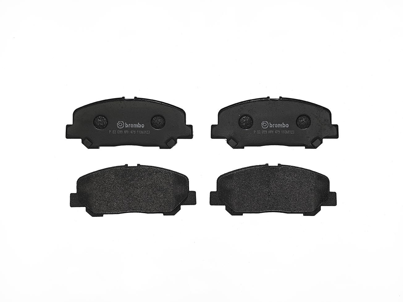 BREMBO DISC PAD -  TOYOTA TARAGO ACR50R 06- (FRT) *Metal Pads - TecDoc 1