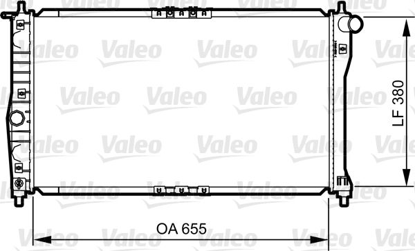 RAD MOT DAEWOO NUBIRA  9900