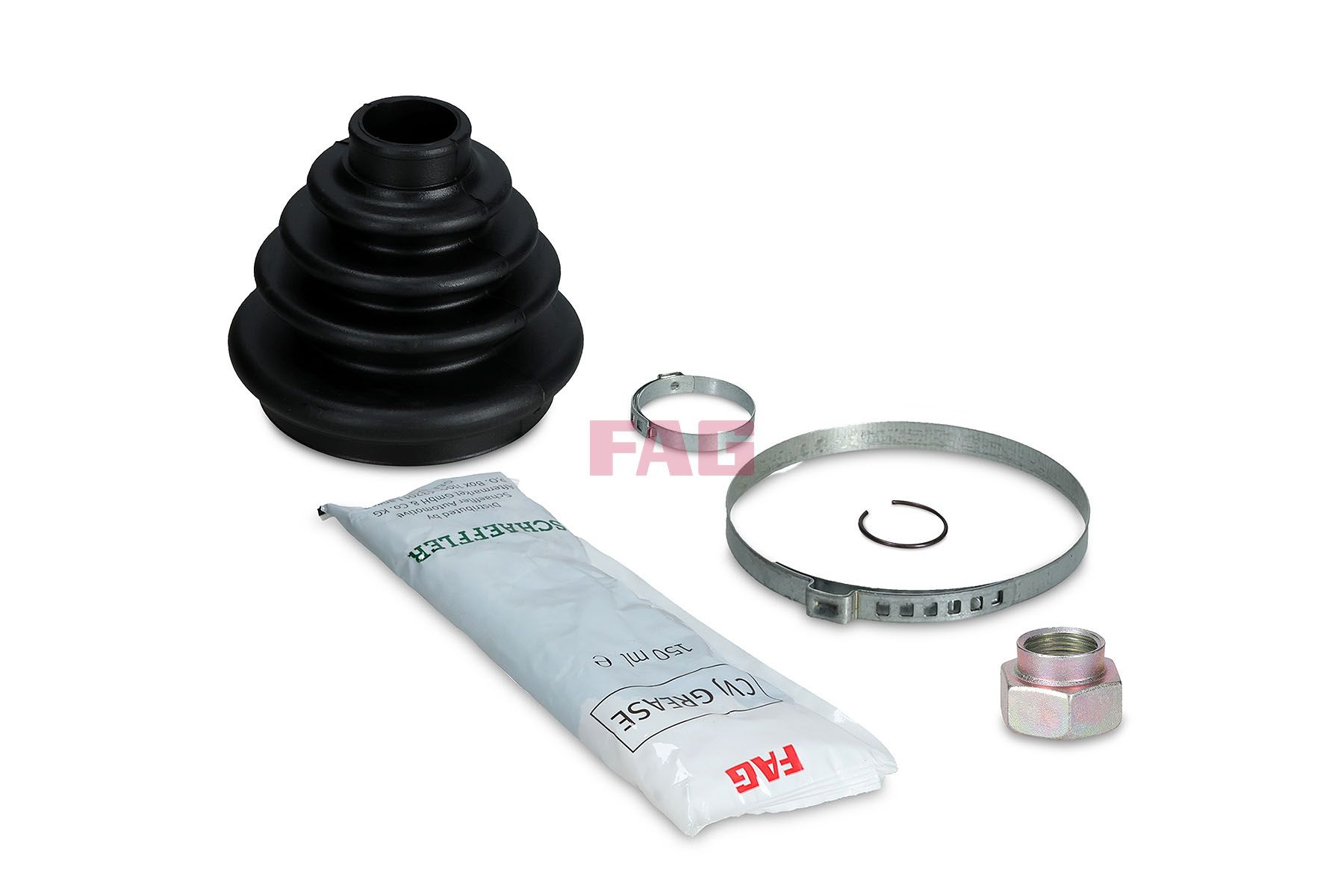 Faltenbalgsatz, Antriebswelle