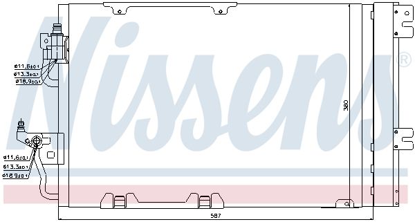 Kondensator, Klimaanlage