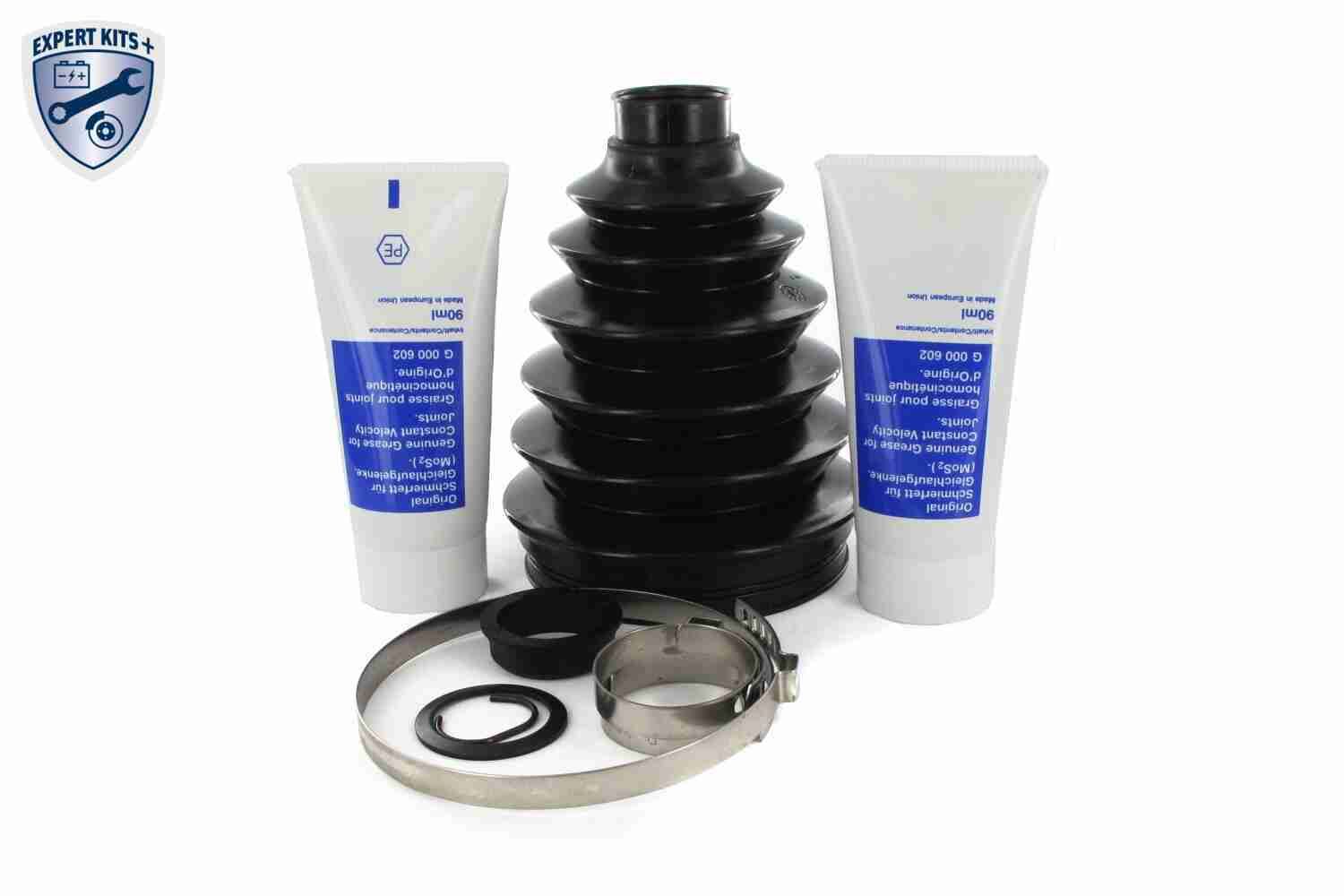 Faltenbalgsatz, Antriebswelle