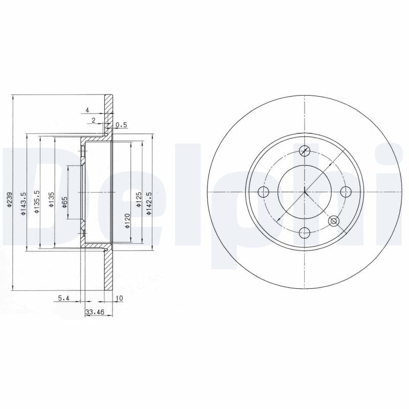 Brake Disc BG2117