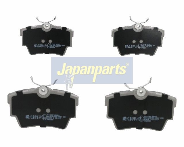 JAPANPARTS PP-109AF - Bremsbelagsatz, Scheibenbremse