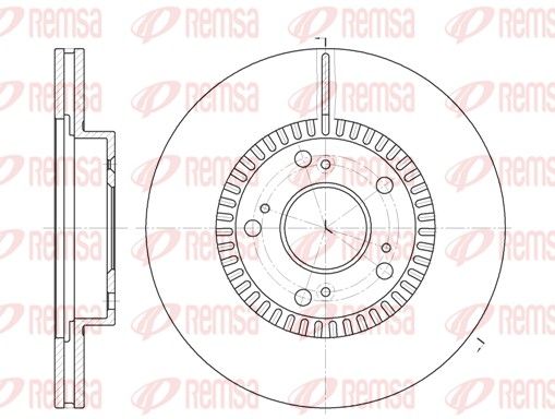 Brake Disc 6962.10