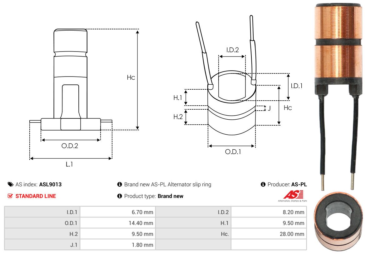 kontaktinis žiedas, generatorius