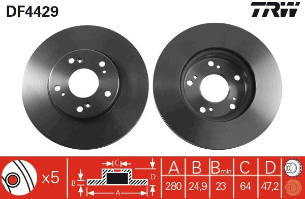 Brake Disc DF4429