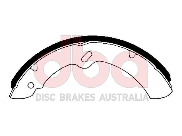 Street Series Brake Shoes [Daihatsu Delta 320mm] - TecDoc Only