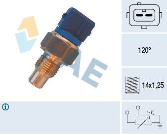FAE 34460 Sensor, Kühlmitteltemperatur
