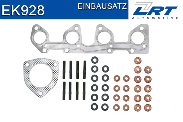 Montagesatz, Abgaskr&uuml;mmer