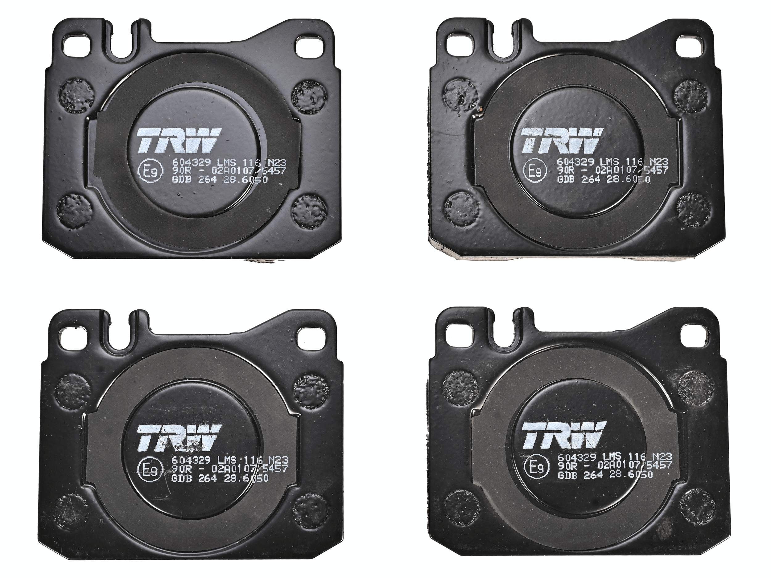 TRW DISC BRAKE PADS - TecDoc 2