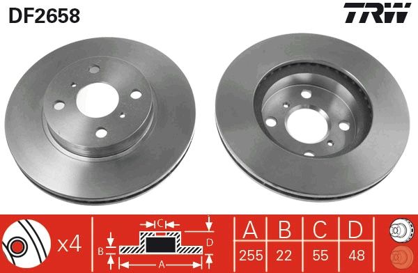 PAIRE DE DISQUES  9900