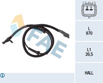 Sensor, Raddrehzahl
