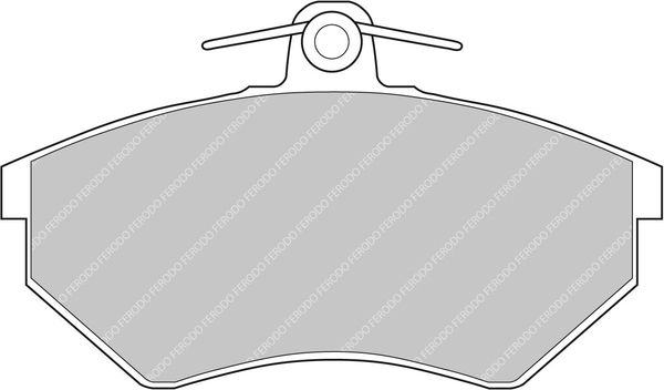 FERODO RACING FDS775 - Bremsbelagsatz, Scheibenbremse DS PERFORMANCE