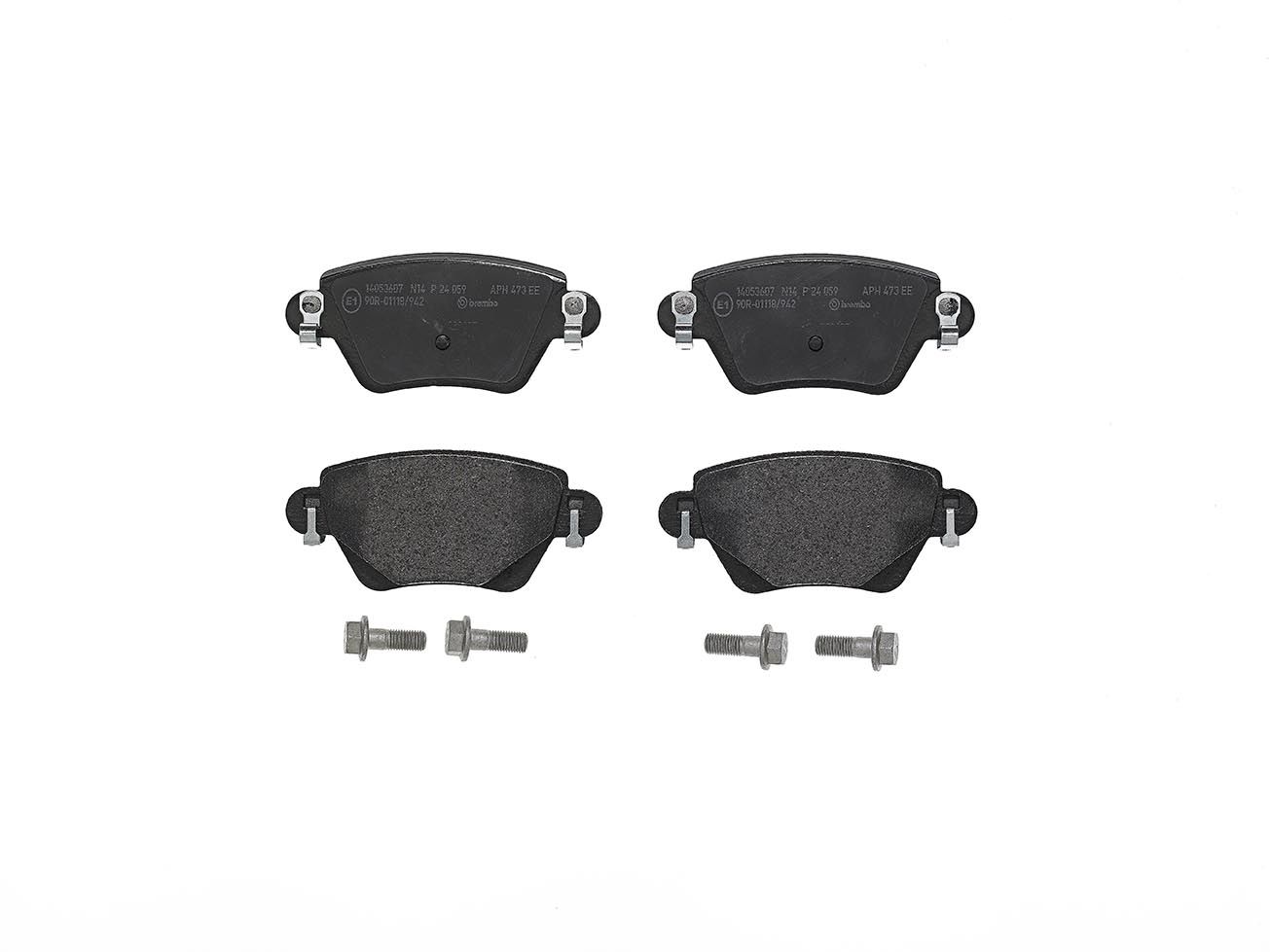 Brembo P 24 059 Bremsbelagsatz, Scheibenbremse