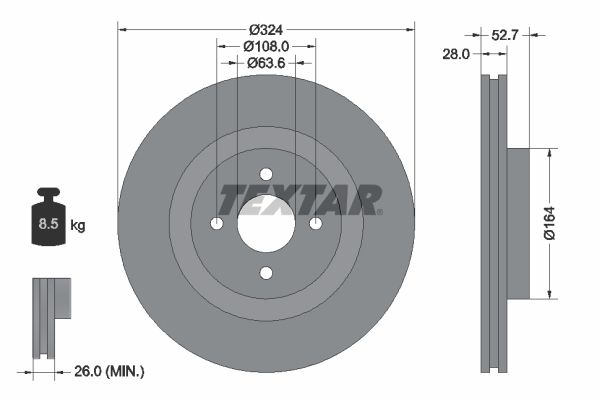 Brake Disc 92146400