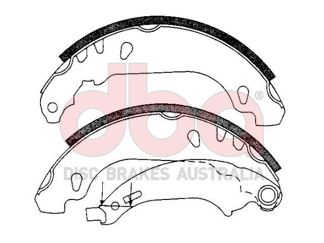 Street Series Brake Shoes [Renault Clio 180mm] - TecDoc Only