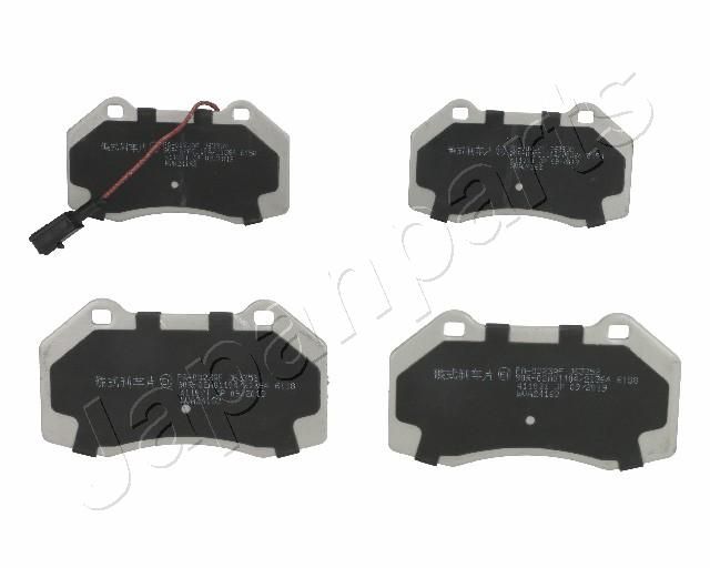 PA-0023AF JAPANPARTS fékbetétkészlet, tárcsafék