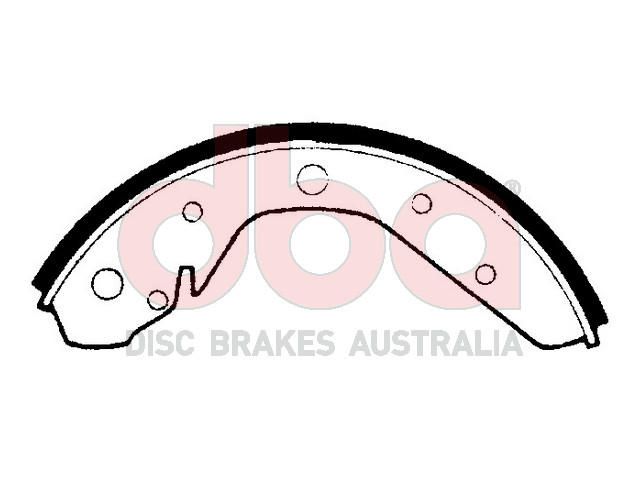 Street Series Brake Shoes [VW Karmann 1967-70 248mm] - TecDoc Only