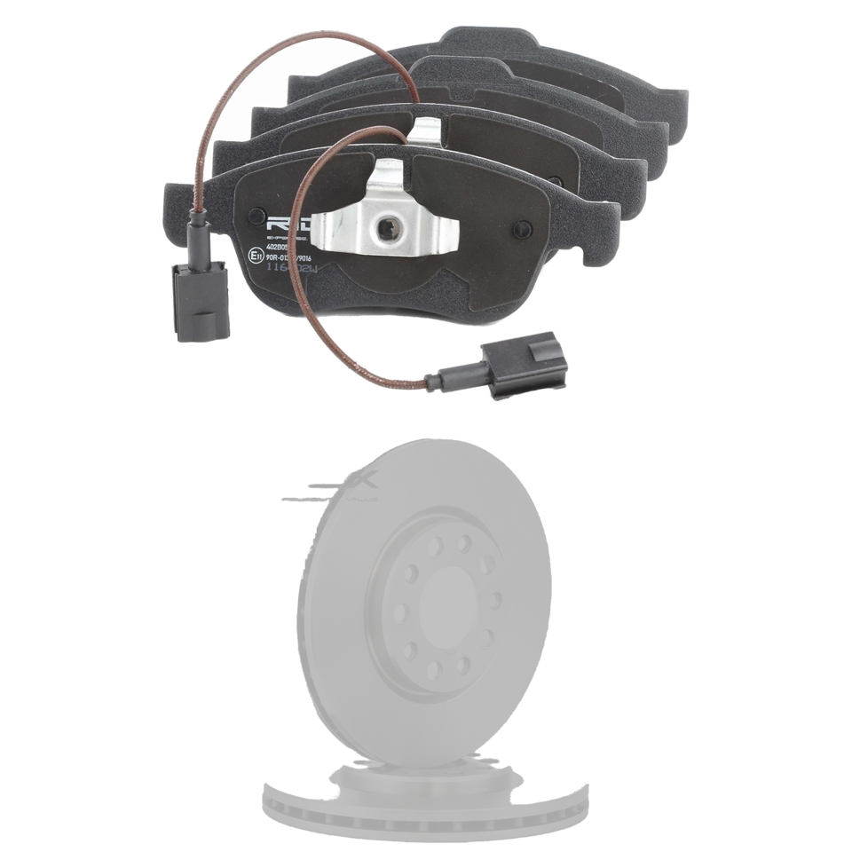 Remmenset, remschijf