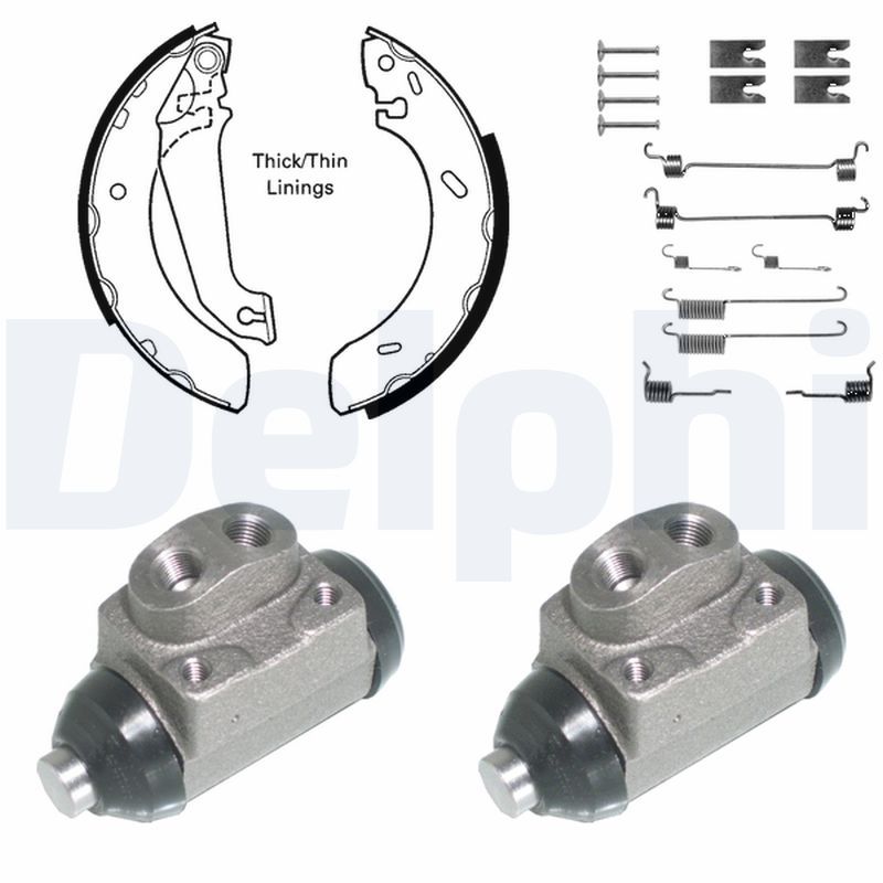 KIT DE FREIN PRE-ASSEMBLE  0707