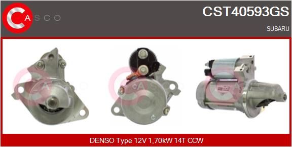 CST40593GS CASCO Genuine önindító