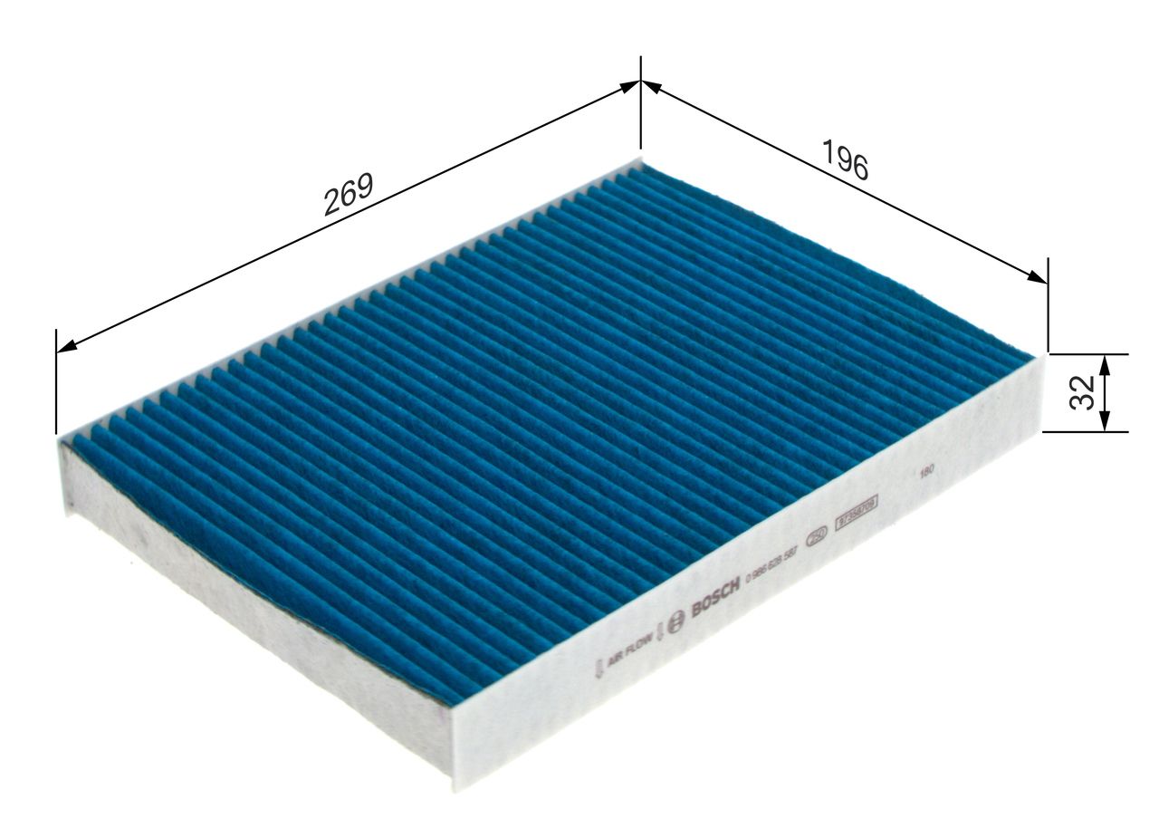 Filter, Innenraumluft
