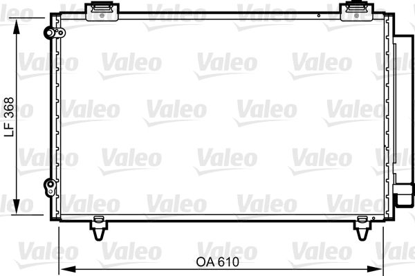 COND TOYOTA COROLLA VERSO