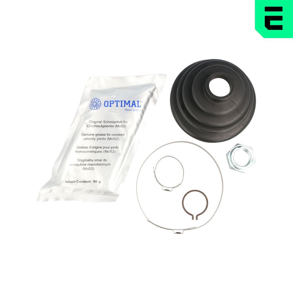 OPTIMAL CVB-10401CR - Faltenbalgsatz, Antriebswelle