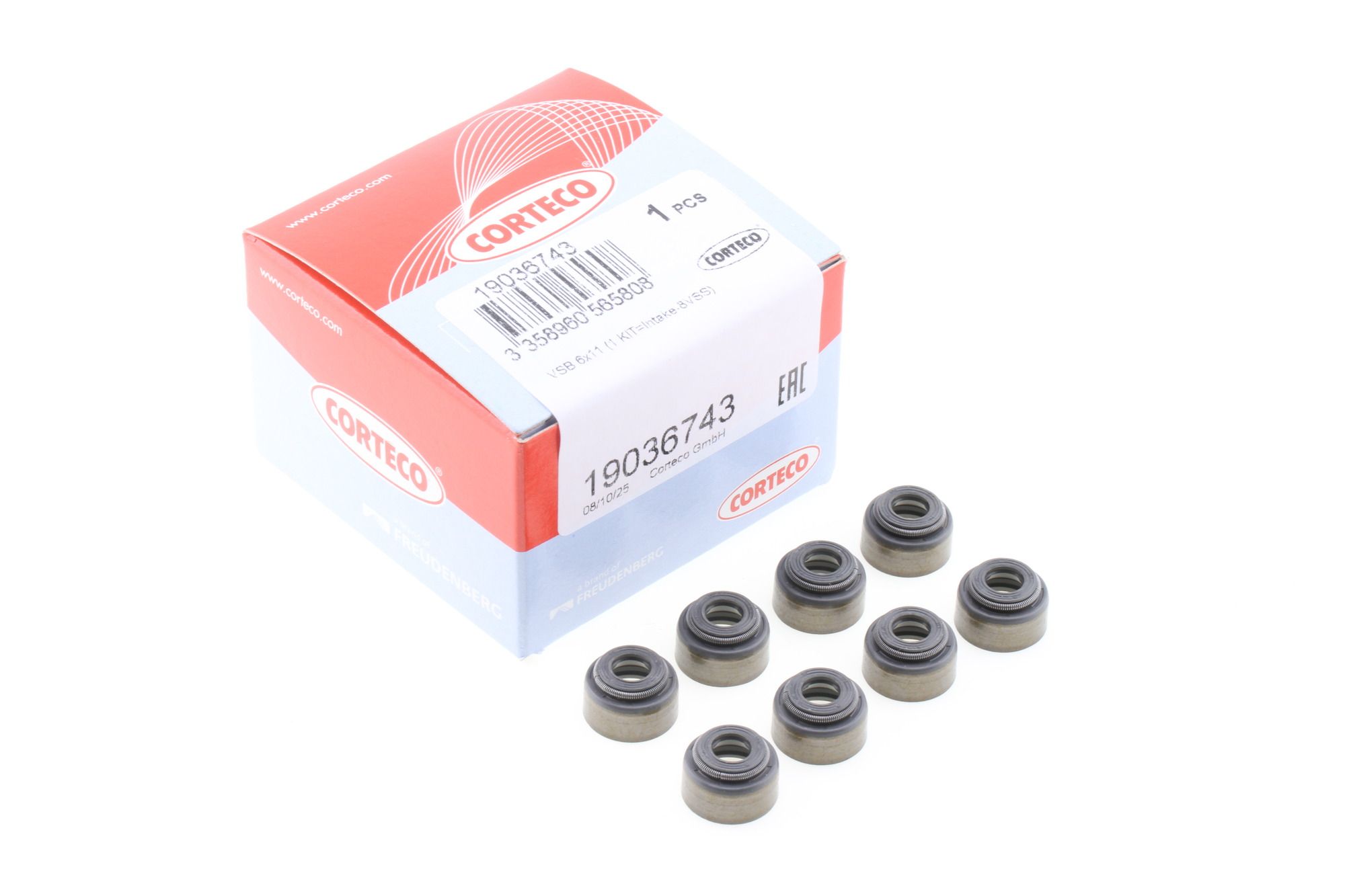 CORTECO 19036743 - Dichtungssatz, Ventilschaft