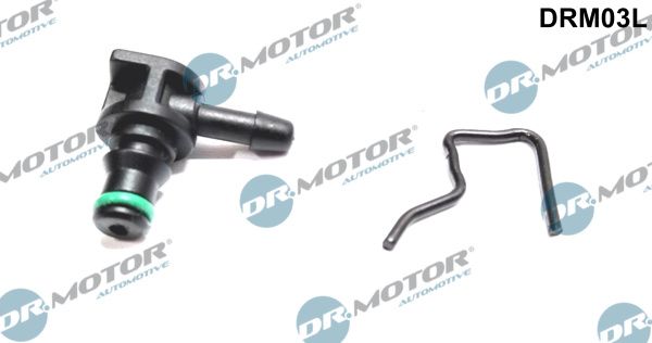 Dr.Motor Automotive DRM03L Hose Connector, fuel hose