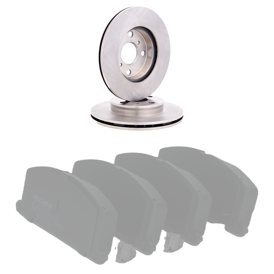 Remmenset, remschijf